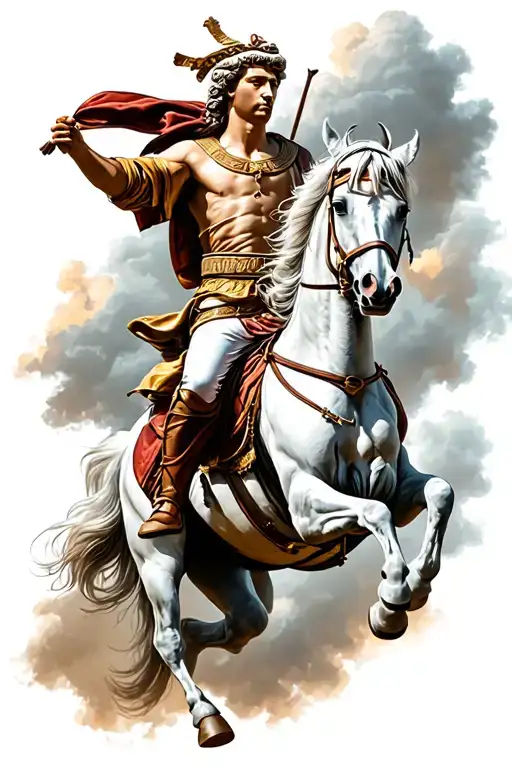 Alexander The Great On A Horse