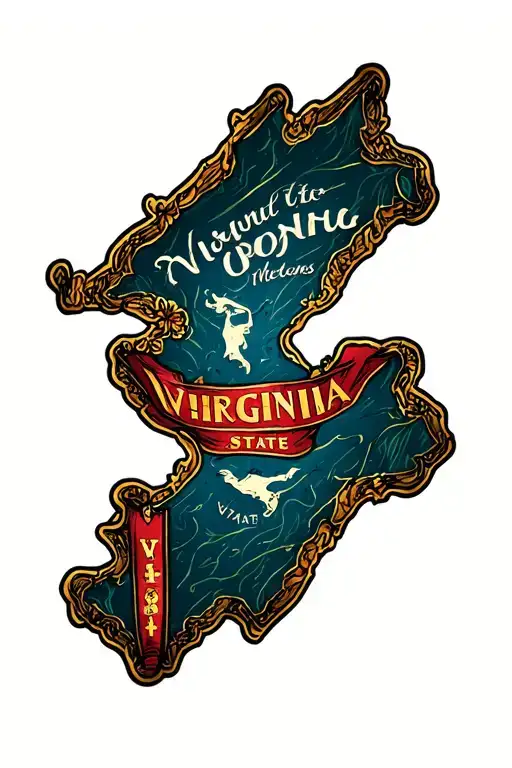 West Virginia State Frame