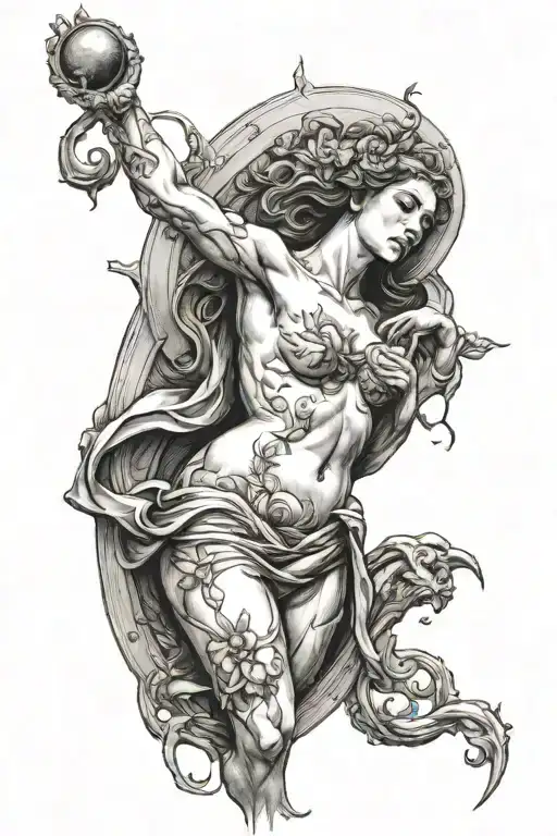 Suicide Of The Goddess Of Love With A Male Gender