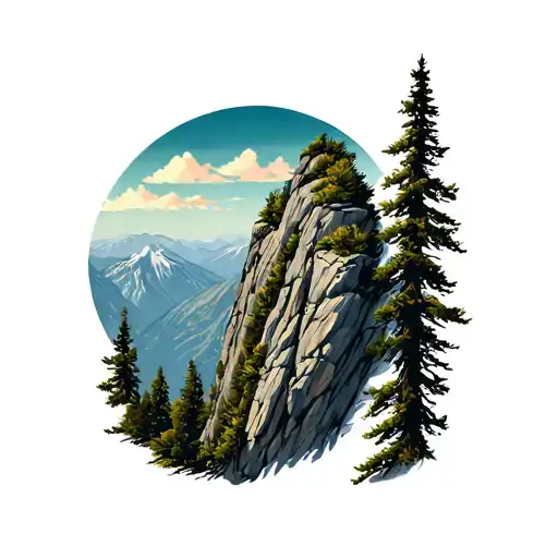 A Tattoo Design Inspired By The Outdoors And Rock Climbing