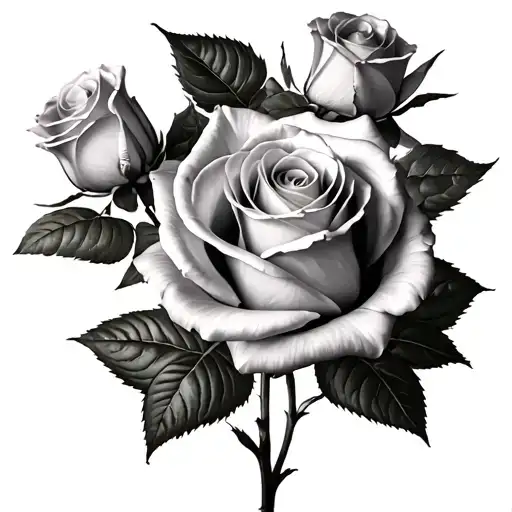 4 Roses Growing