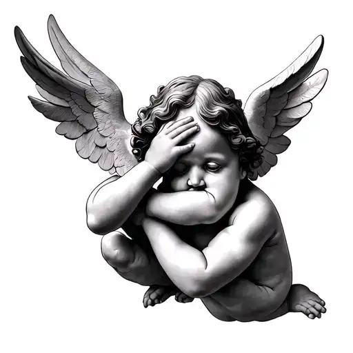 See No Evil Speak No Evil Cherubs