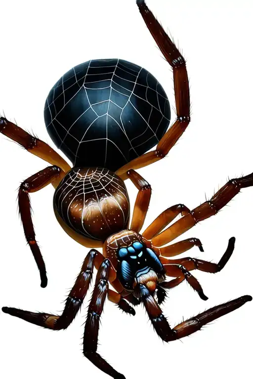 The Spider In The Center Of The Web