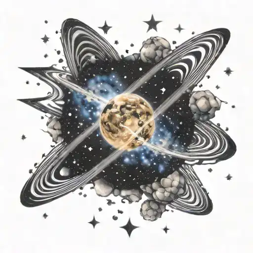 Galaxy Filled With Stars