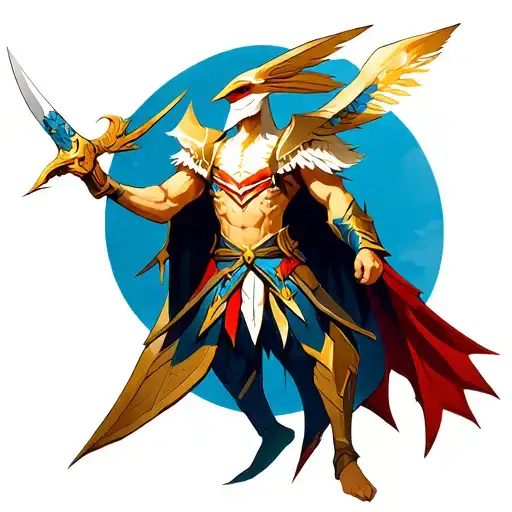 League Of Legends Azir Emperor Pose Mit Stab
