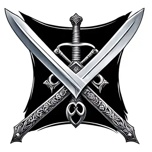Sword Swords Crossed