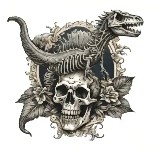 Dinosaur Had Mermaid Tail As A Skelleton