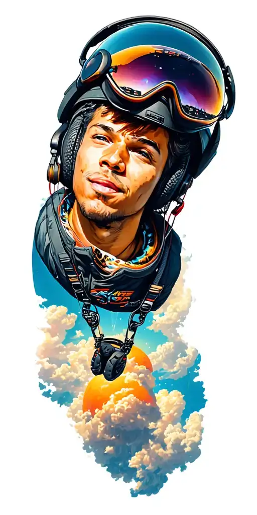 Dj Music And Skydive