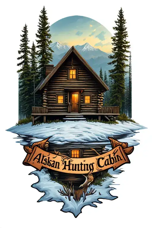 Alaskan Hunting Cabin