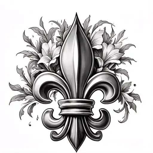 Fleur De Lis Surrounded