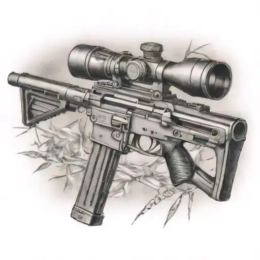 Sniper Rifle Leaning