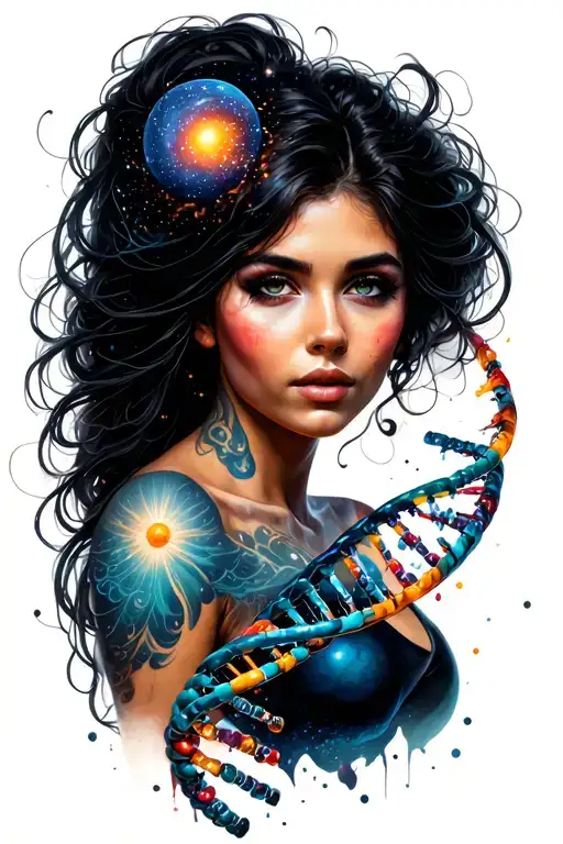 Dna Woman Universe