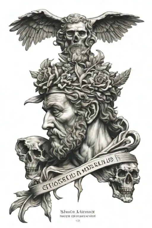 Stoic Virtues Marcus Aurelius Memento Mori