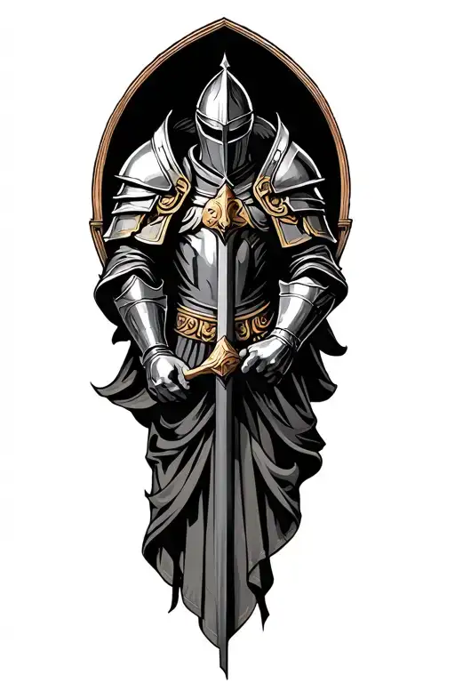Cathedral Draping Knight
