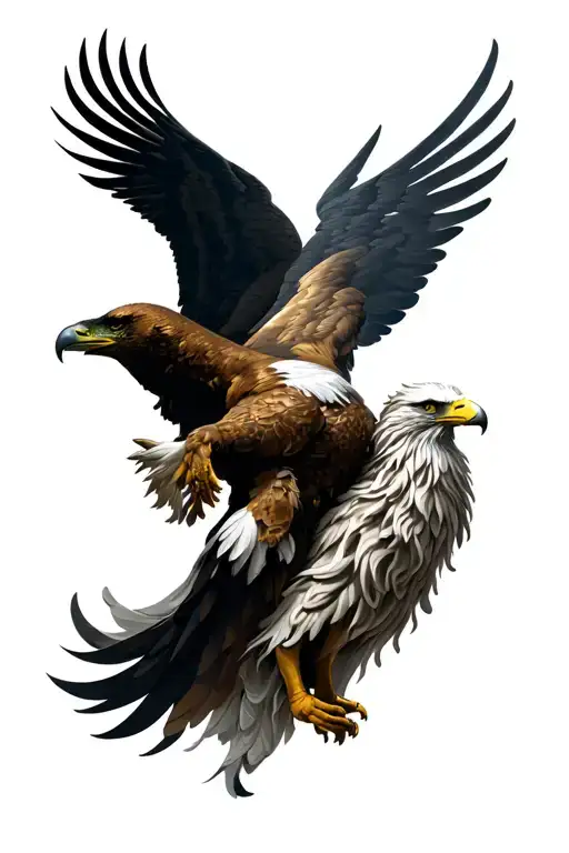 Zeus And Eagle Wings