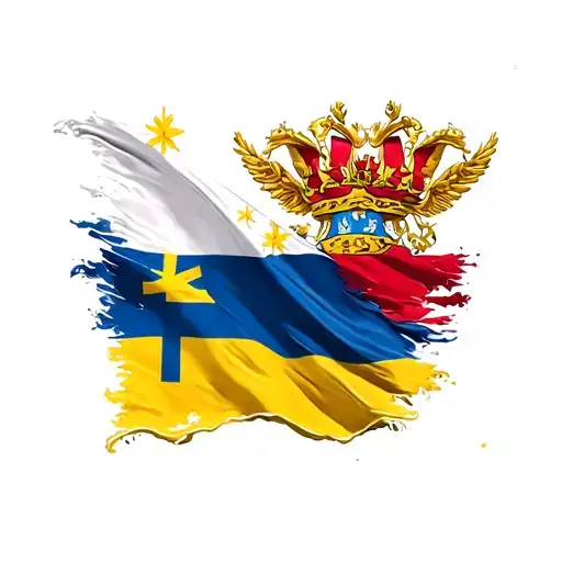 Sweden And Philippines Flag Intertwined Representing The Client's
