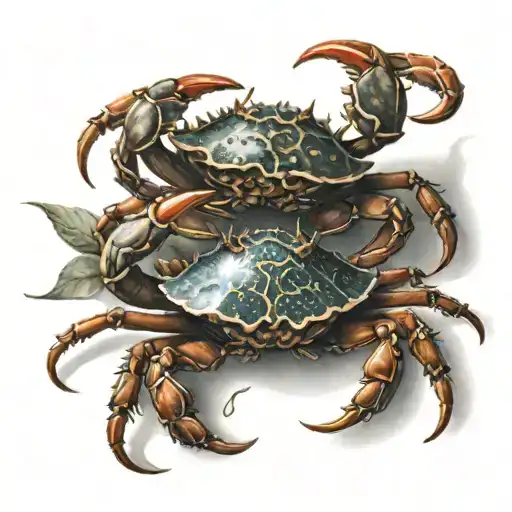 Two Detailed Crabs