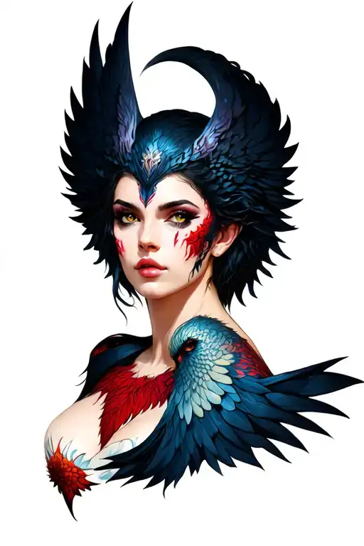 Morrigan Transforming