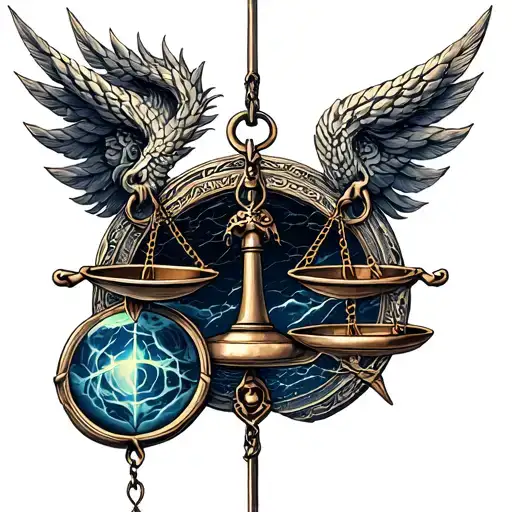 The Sign Of The Zodiac Scales