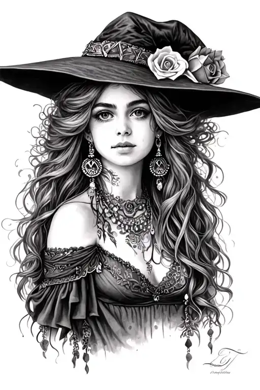 Witchy Gypsy Girl