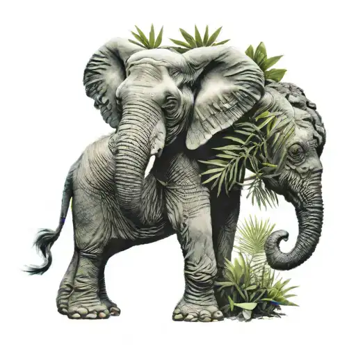 Elephant Tropical Rainforest