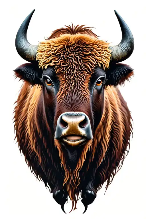 Bison Head