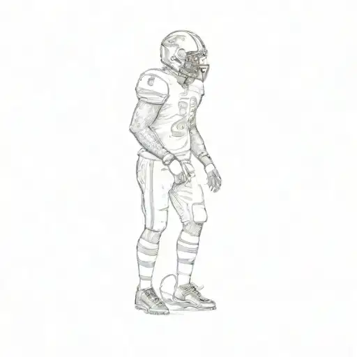 A Football Player