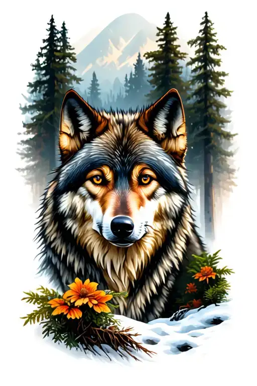 Wolf Forest Landscape