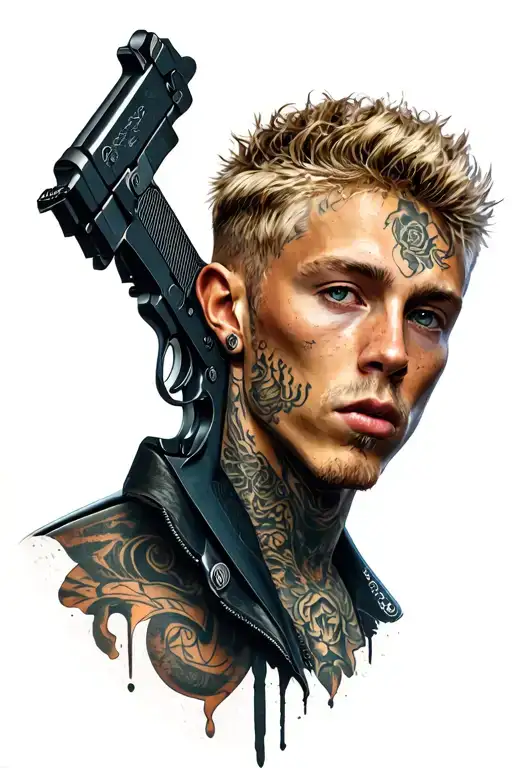 Gun Kelly Dressed