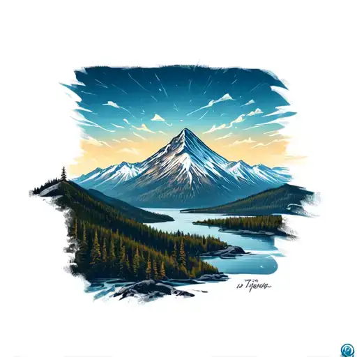 Scenic Mountain Landscape