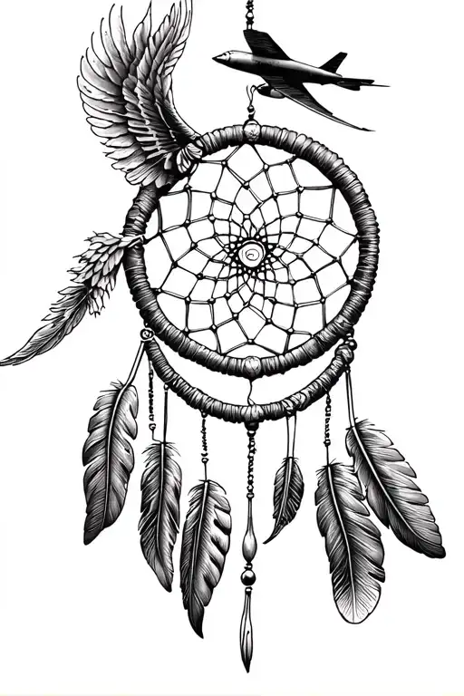 Dream Catcher Plane Flying