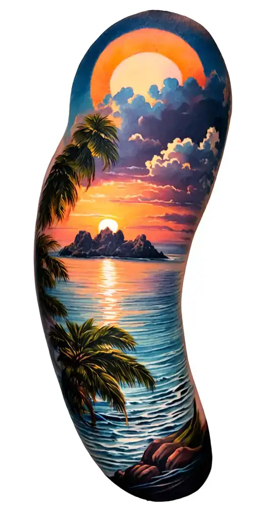 Sunset Tattoos Inspired