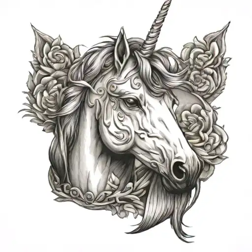 Unicorn Full Body