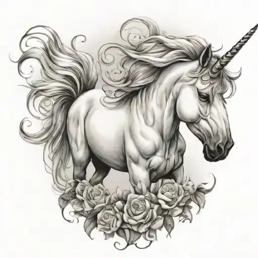 Unicorn Full Body