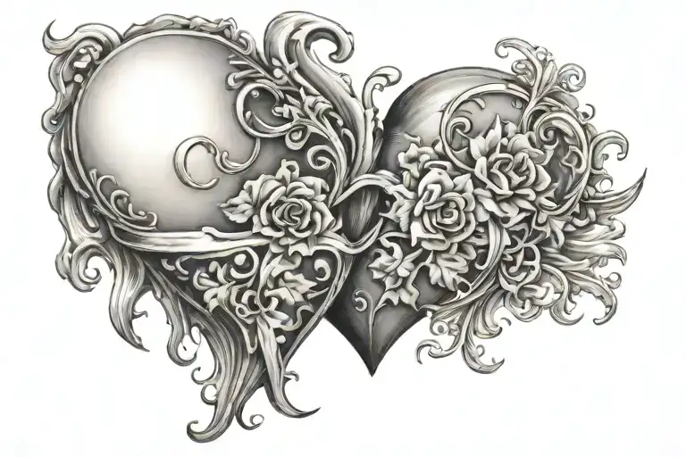 Heart With Letter L