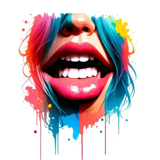 Girl Tongue