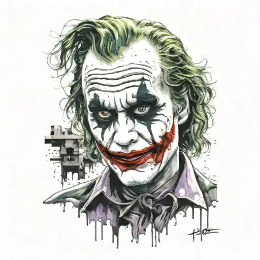 Joker From The Movie The Dark Knight