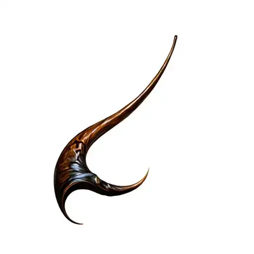 Brown Drinking Horn
