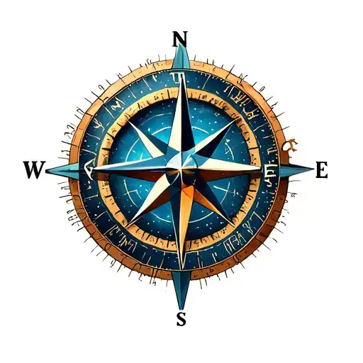 True North Star Compass