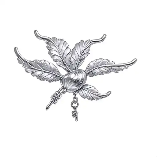 A Small Silver Charm