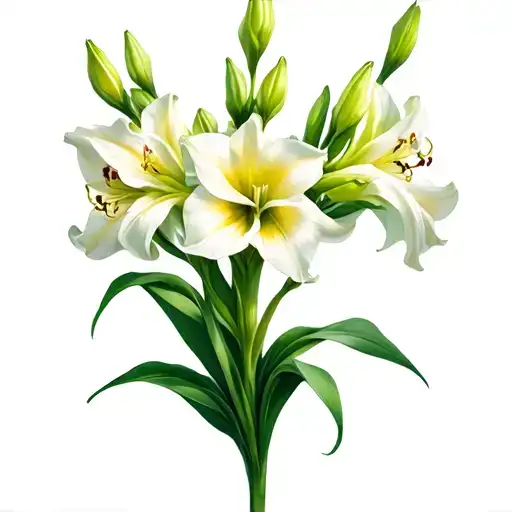 Prophet Elias And Gladiolus Flower