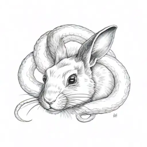 Chinese Starsign Rabbit Snake And Rat
