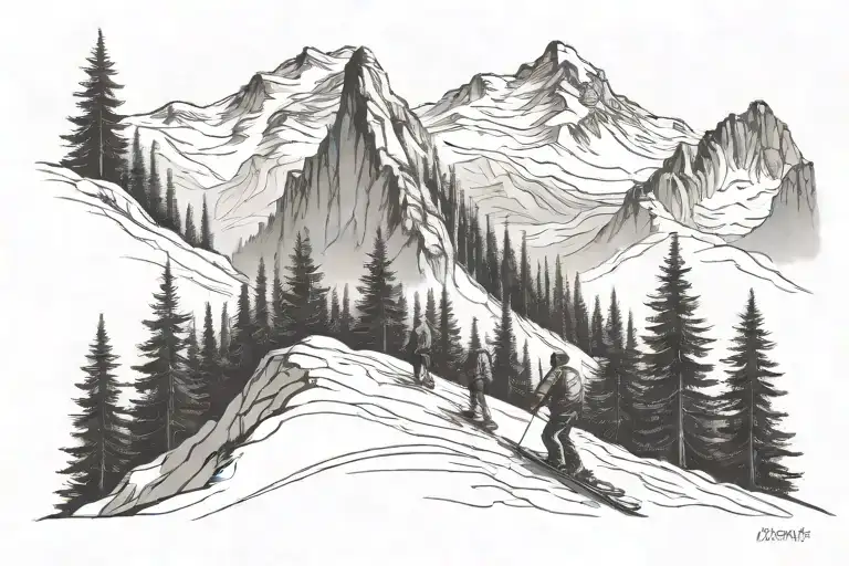 Backcountry Skiing Mountains