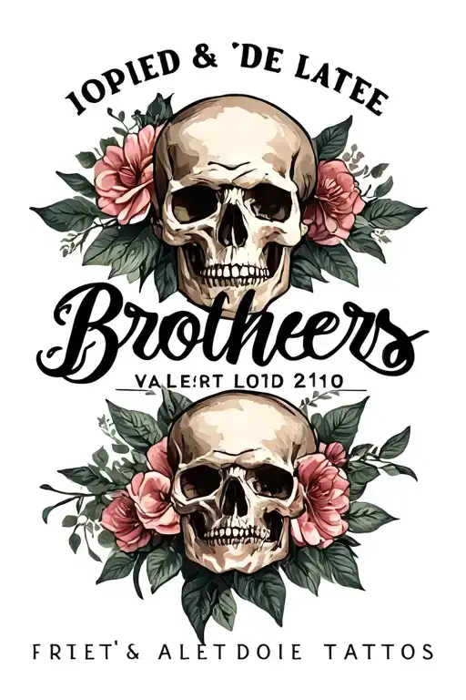 Brothers Name With Death Date Name In Cursive Writing