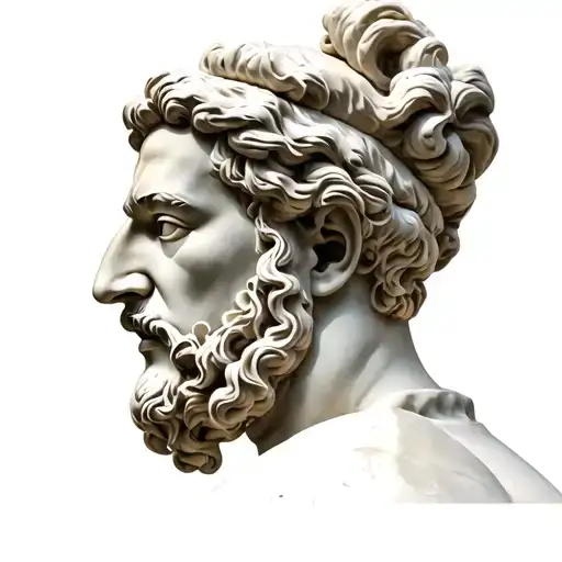A Statue Of Santos
