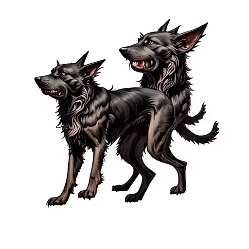 Hades And Cerberus