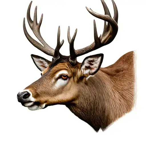 Scottish Stag Head