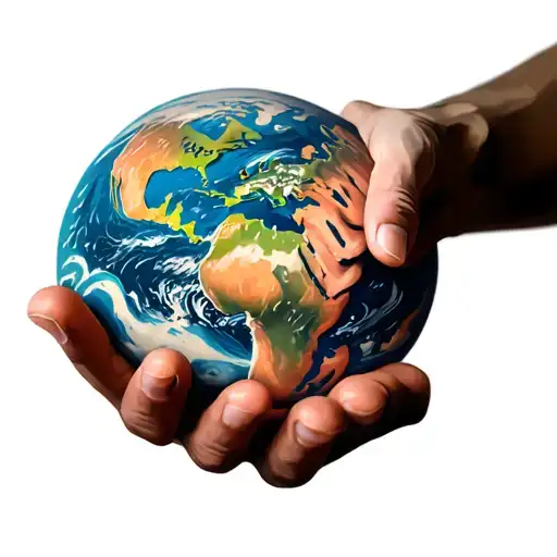 Holding Planet Earth