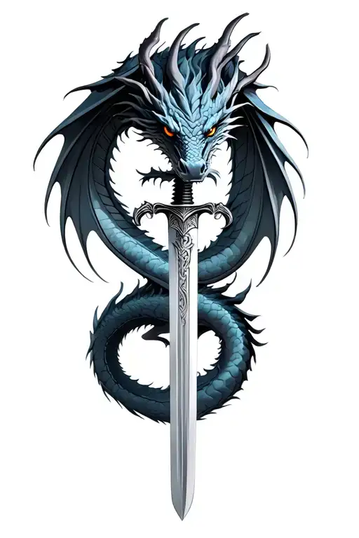 Dragon And Sword