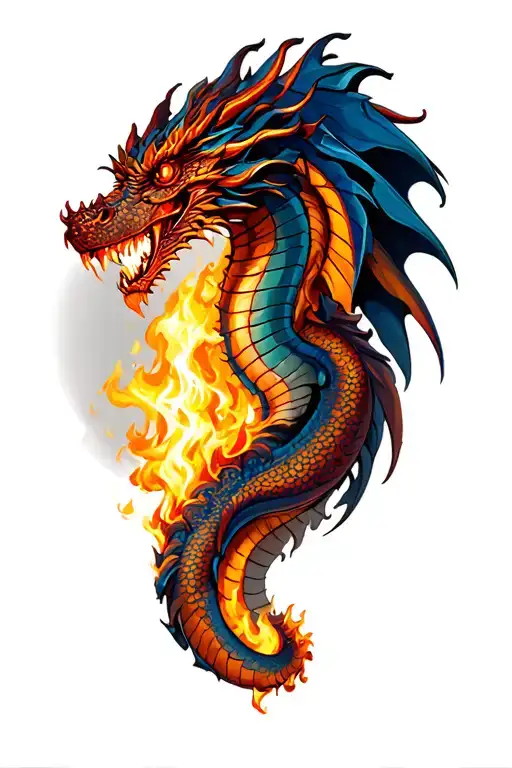 Dragon Breathing Fire